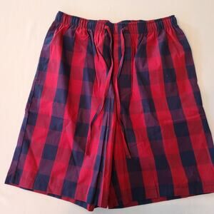 Mens Twin Boat Woven Cotton Lounge Shorts Size Medium NWOT